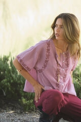Hoss Intropia Gemma. Blusa romântica Roxo