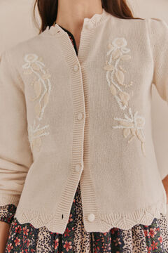 Hoss Intropia Sally. Chaqueta con botones Marfil