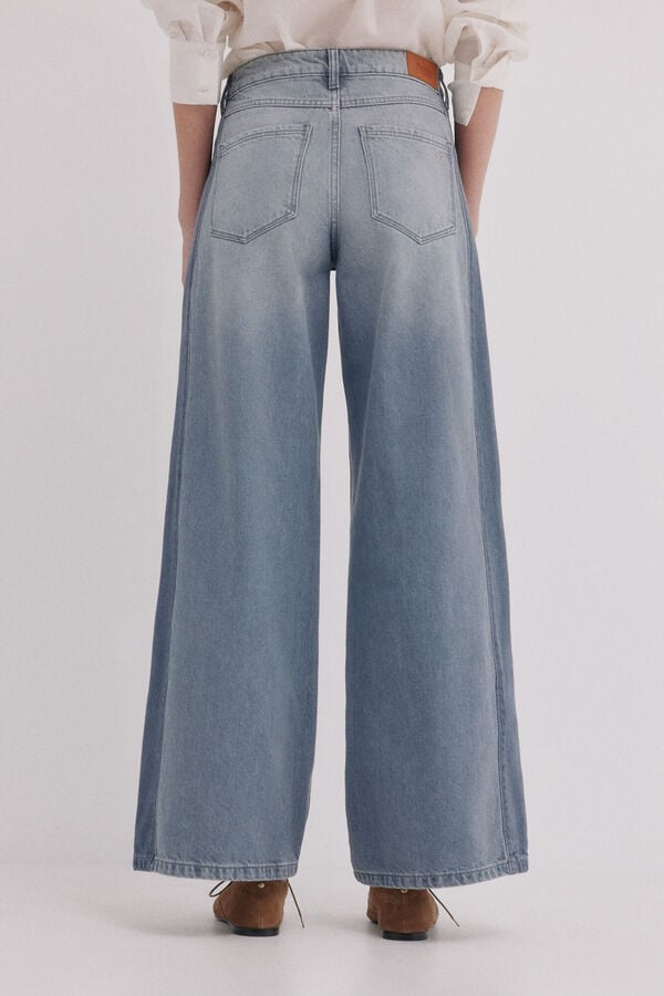 Hoss Intropia Billie. Jeans patchwork Cinzento