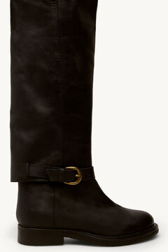 Hoss Intropia Marcela. Botas altas pele Preto