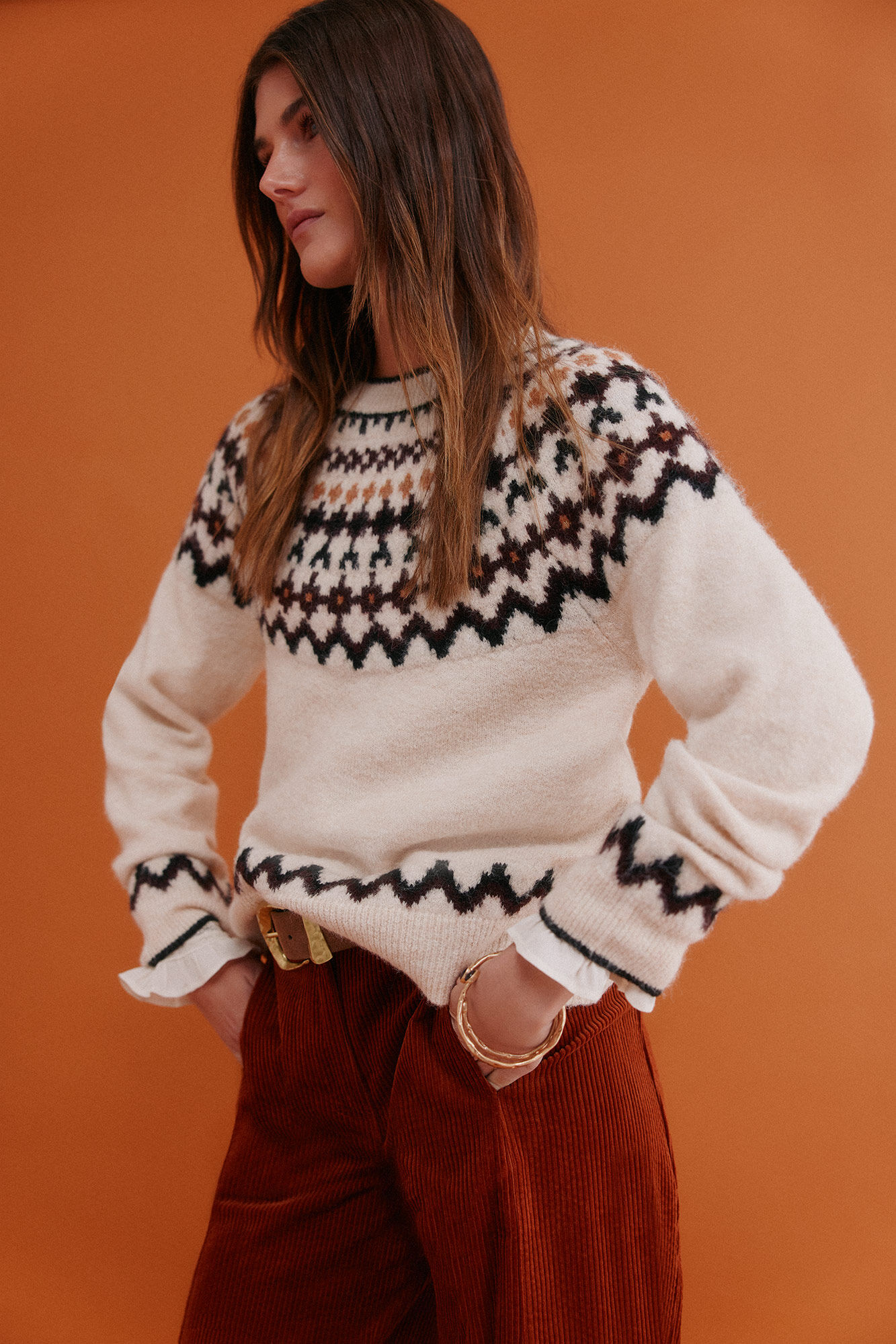 Hoss Intropia Ilma. Jersey grecas