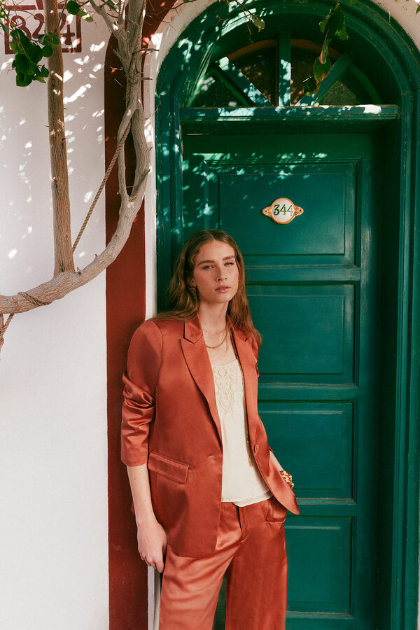 Hoss Intropia Elma.Casaco corte cl&aacute;ssico Subiu