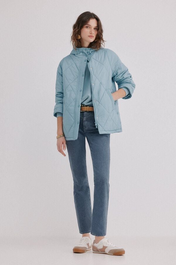 Hoss Intropia Dahlia. Sneaker acolchoada Azul