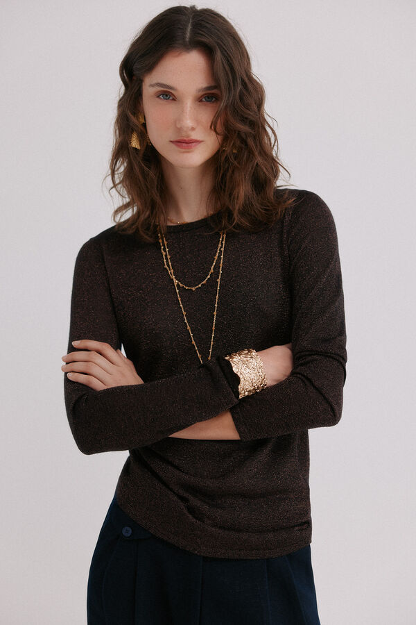 Hoss Intropia Imani. Jersey con frunces Multicolor