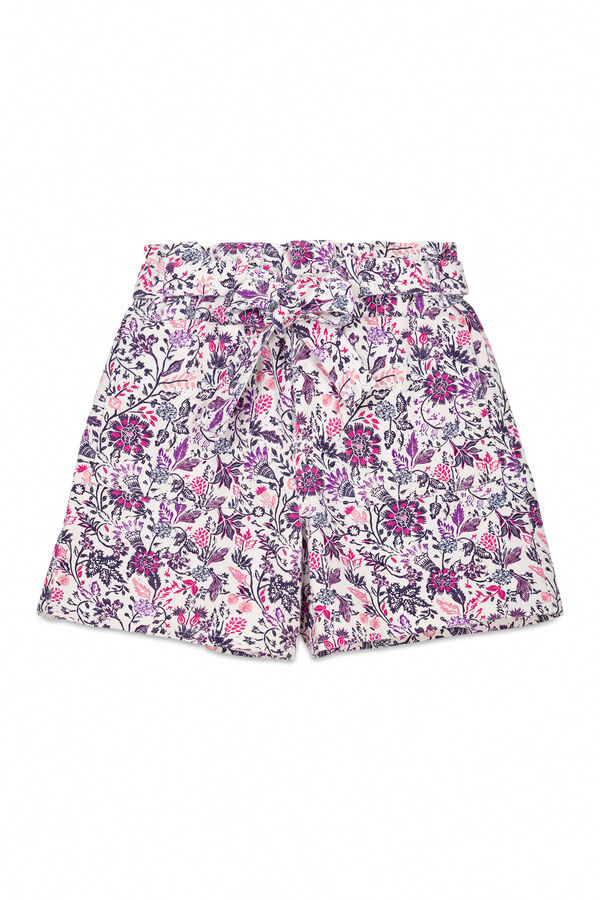 Hoss Intropia Top lencero bordado. Multicolor