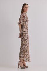 Hoss Intropia Aurora. Vestido estampado Verde