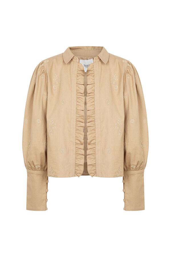 Hoss Intropia Eug&egrave;ne. Chaqueta corta Beige