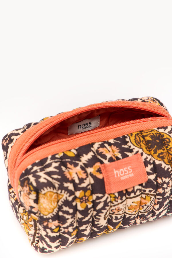 Hoss Intropia Lairet. Neceser estampado acolchado Multicolor