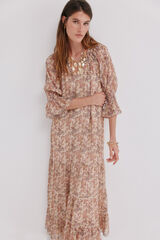 Hoss Intropia Lidia. Vestido com estampado paisley Multicolorido