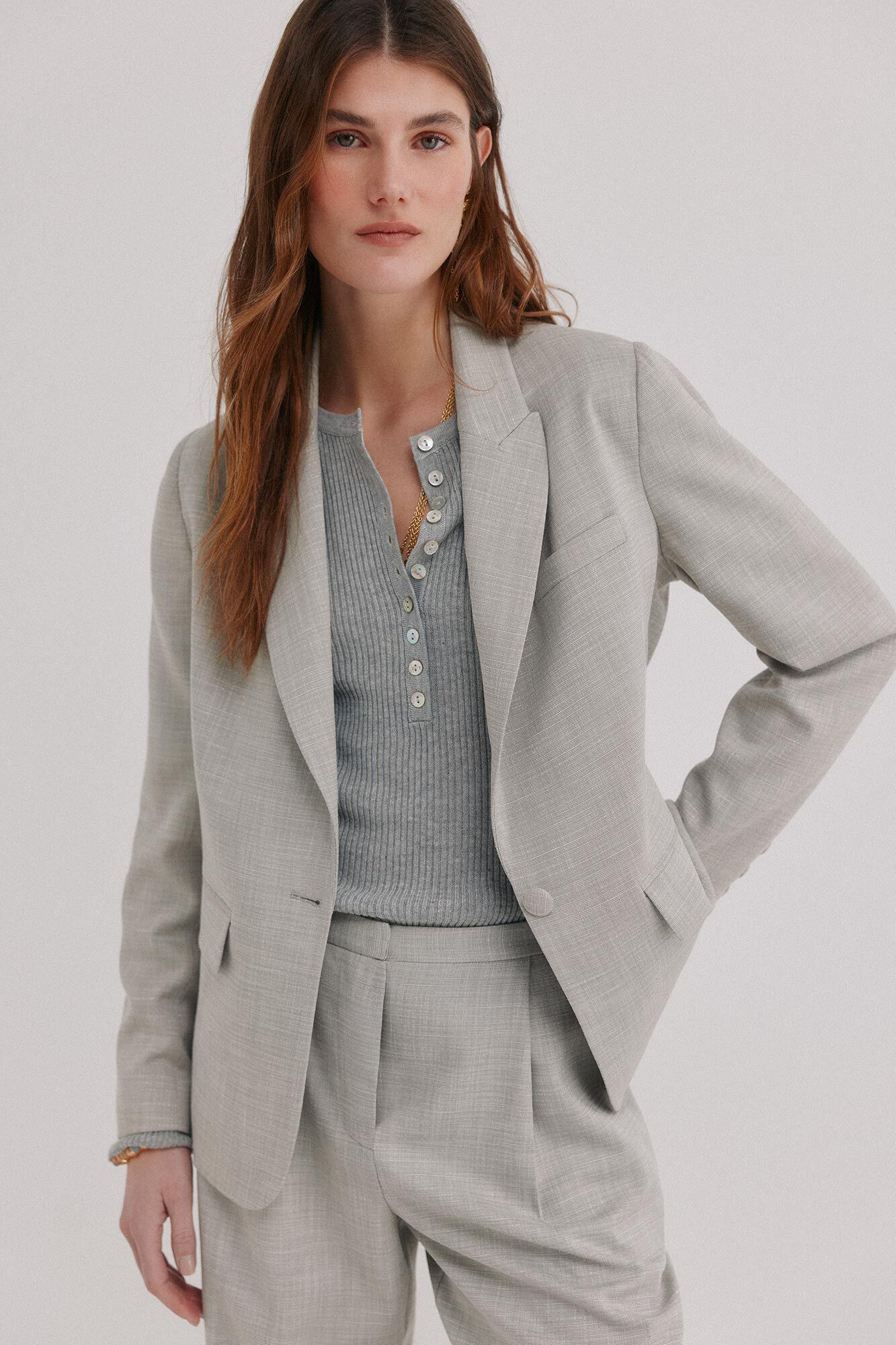 Hoss Intropia Eug&egrave;ne. Blazer fecho cruzado
