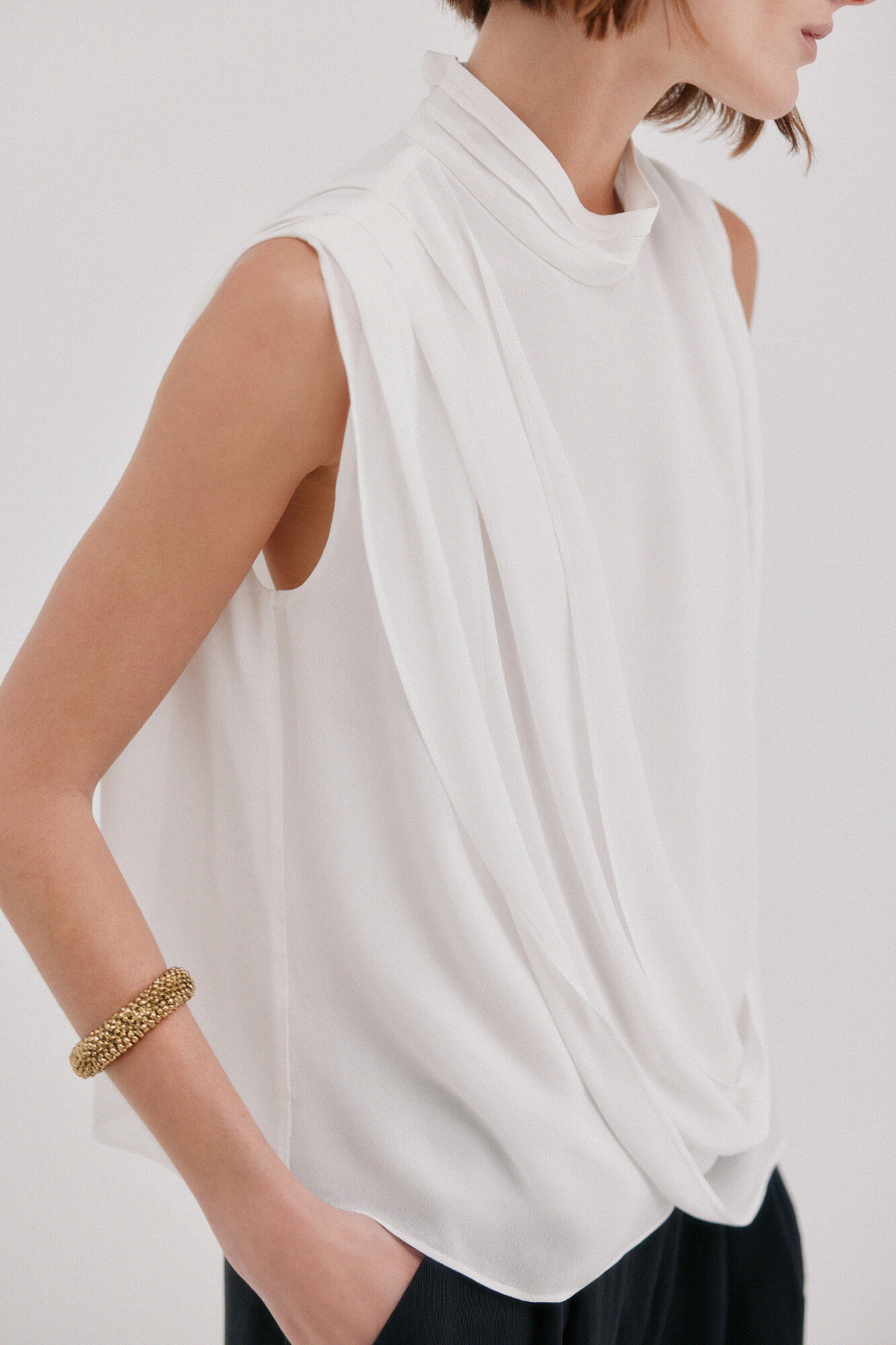 Hoss Intropia Carlie.Blusa drapeada