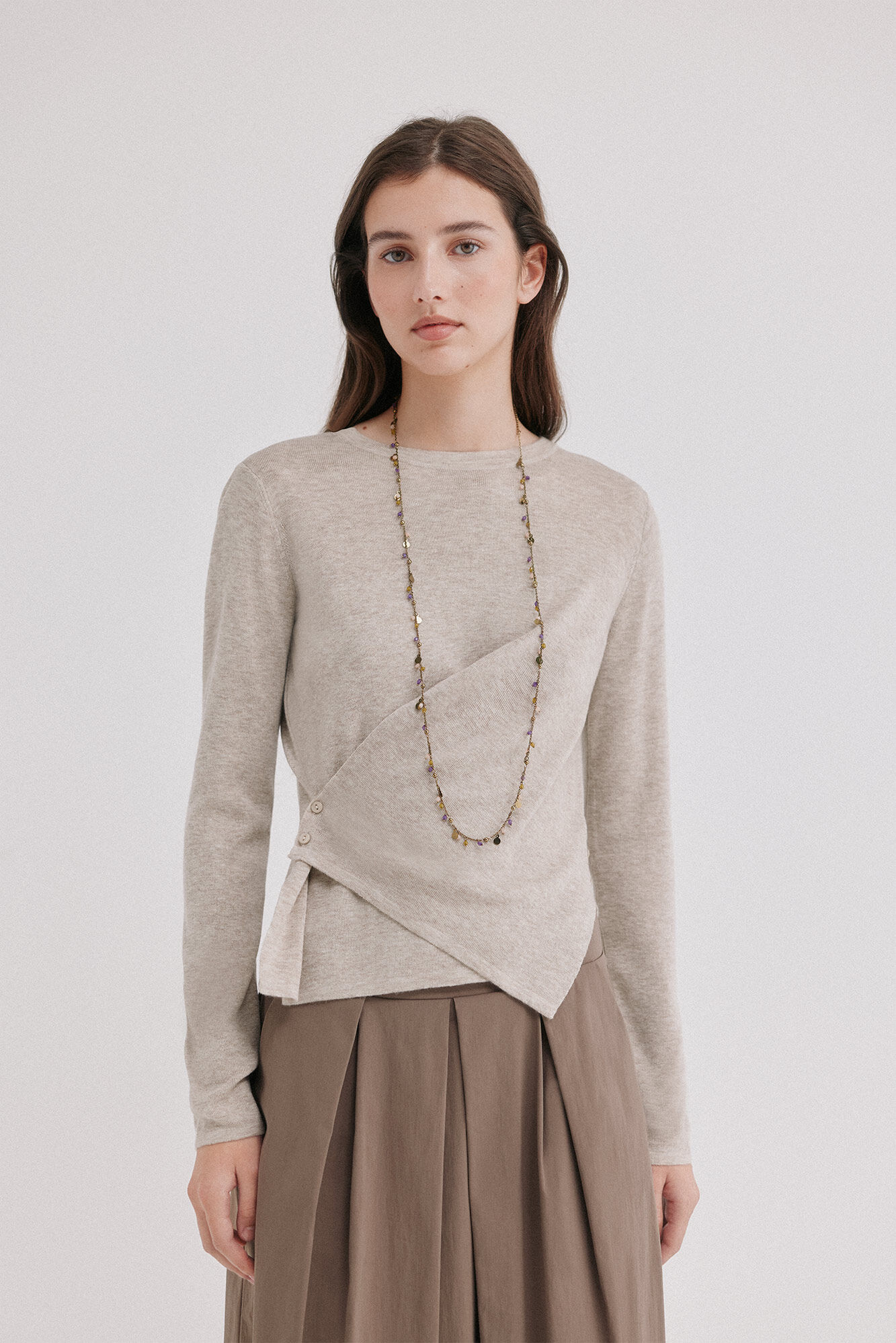 Hoss Intropia Isolde. Jersey cruzado