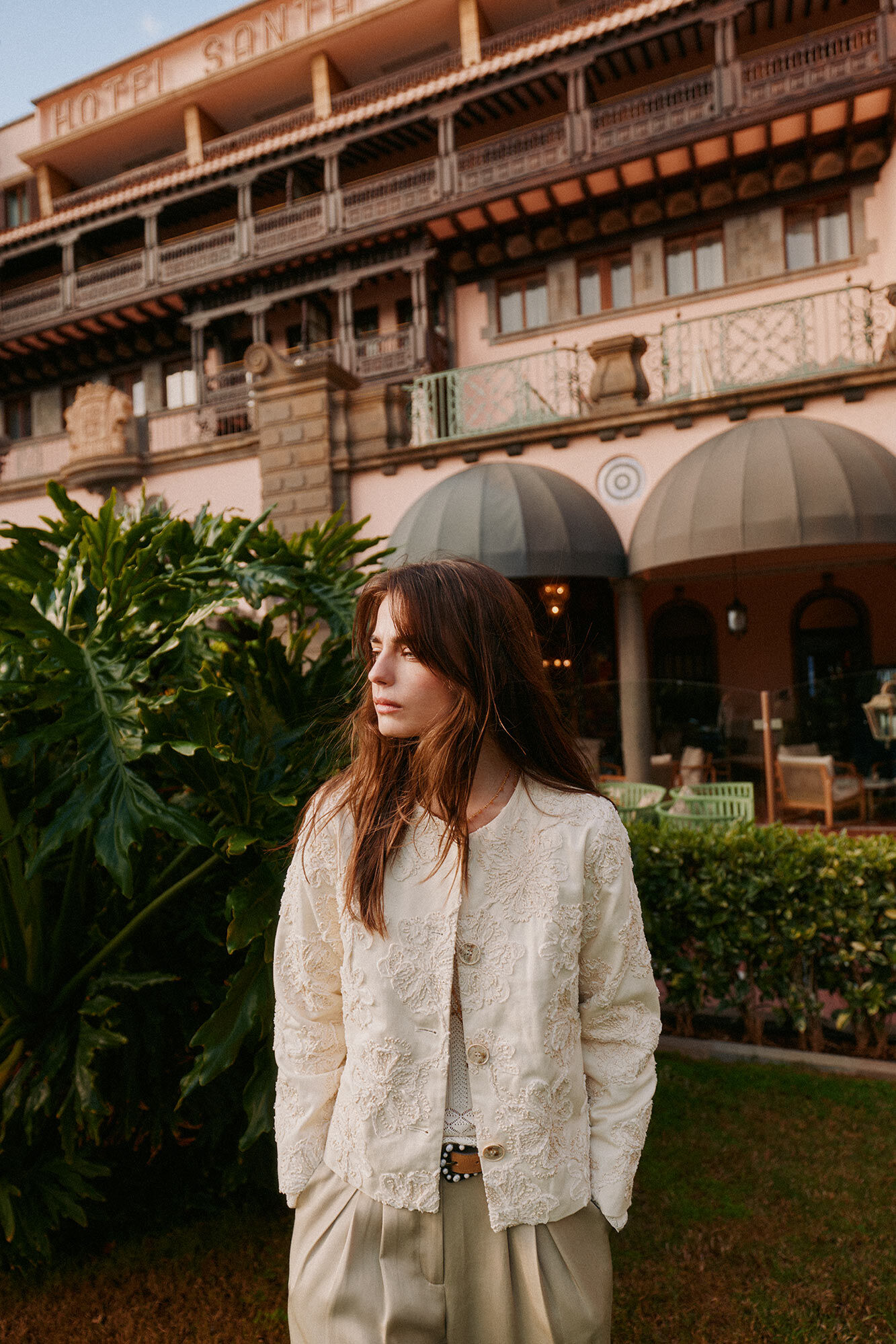 Hoss Intropia Eider. casaco jacquard