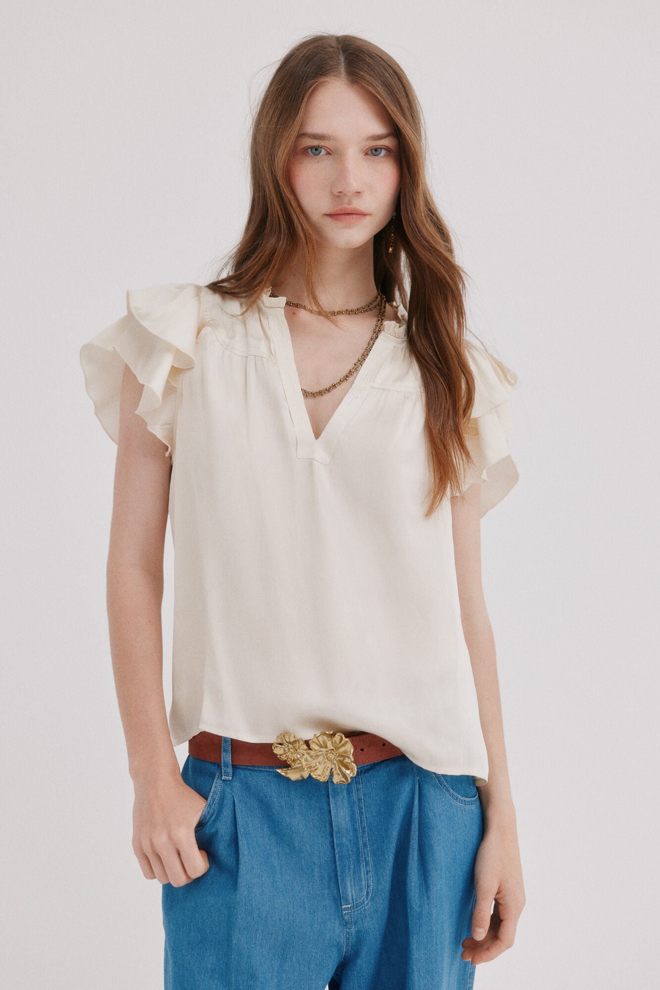 Hoss Intropia Cleo. Blusa fluida