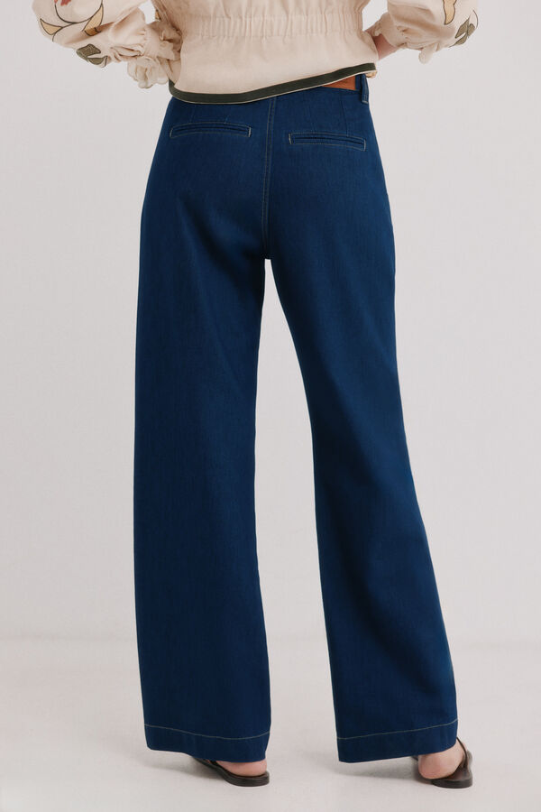 Hoss Intropia Batsy. Denim tencel Azul