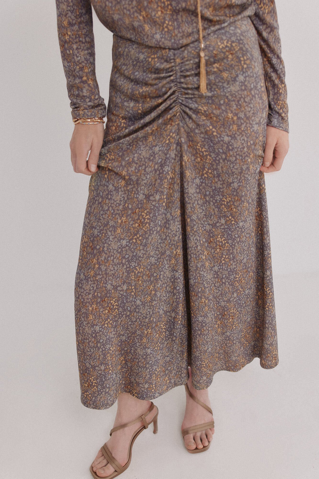 Hoss Intropia Raquel. Falda estampada