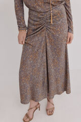 Hoss Intropia Raquel. Falda estampada Multicolor