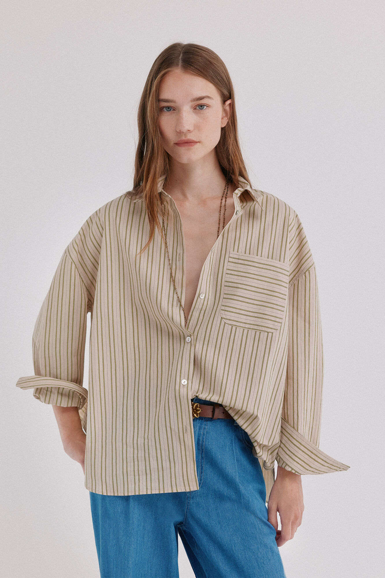 Hoss Intropia Corinna. Camisa de rayas
