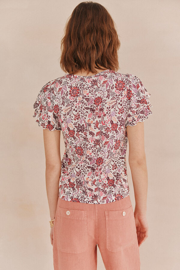 Hoss Intropia Marian. T-shirt estampada Multicolorido