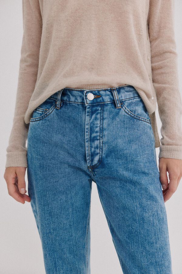 Hoss Intropia Brunella. Jeans cintura alta Azul