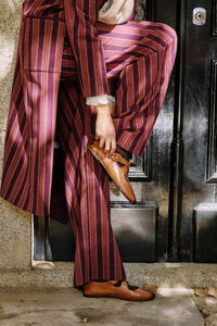 Hoss Intropia Lera. Bailarinas de pele cruzadas