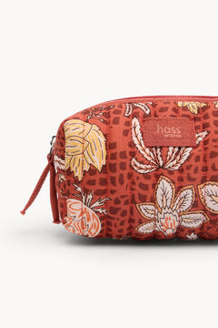 Hoss Intropia Nan. Bolsa de toalete de algodão estampado Subiu
