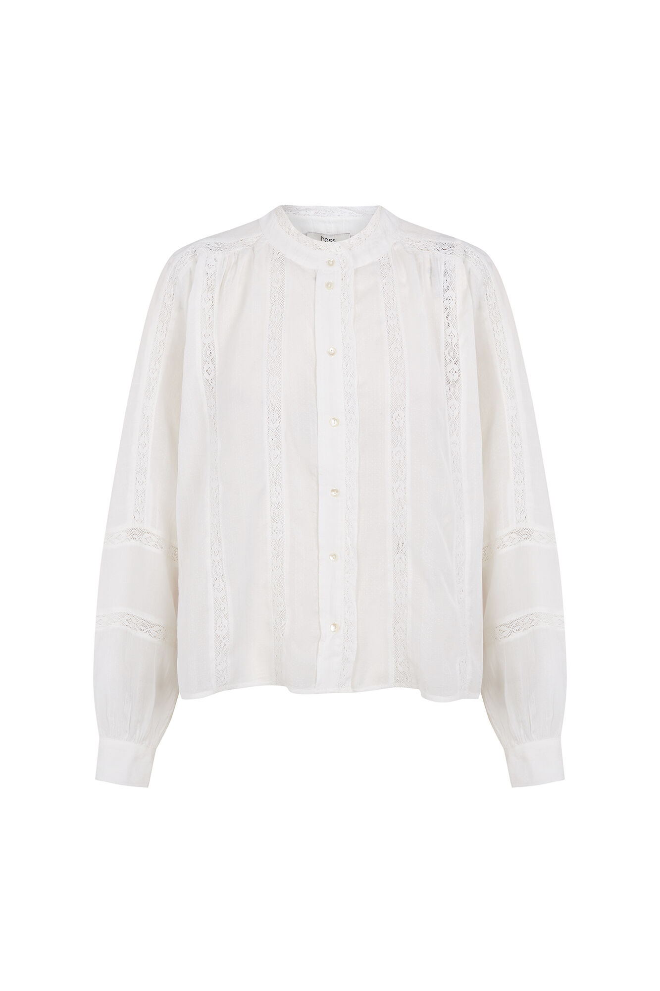 Hoss Intropia Cressa. Blusa com entremeios