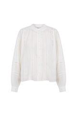 Hoss Intropia Cressa. Blusa com entremeios Ecru
