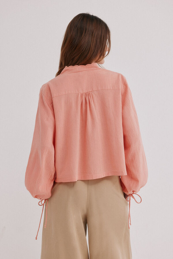 Hoss Intropia Galilea. Blusa manga larga Rosa