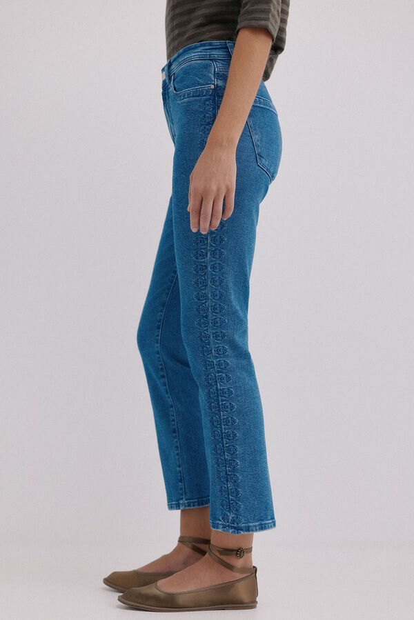 Hoss Intropia Bernadette. Vaqueros bootcut Azul