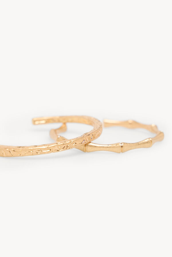Hoss Intropia Magín. Set de pulseras Dorado