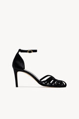 Hoss Intropia Lana. Sandalias de raso Dorado