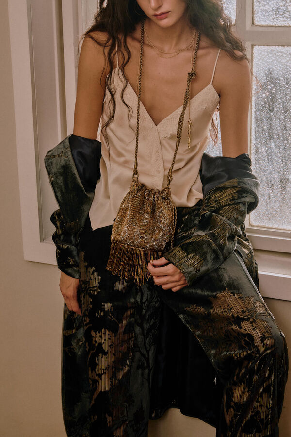 Hoss Intropia Cristina. Top de lingerie Ecru