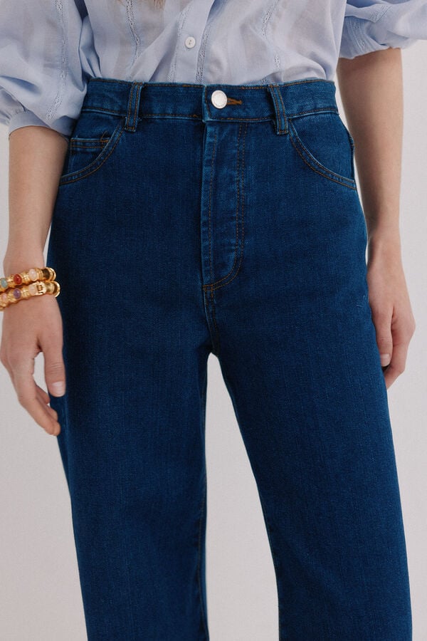 Hoss Intropia Bahiana. Jeans de perna larga Azul