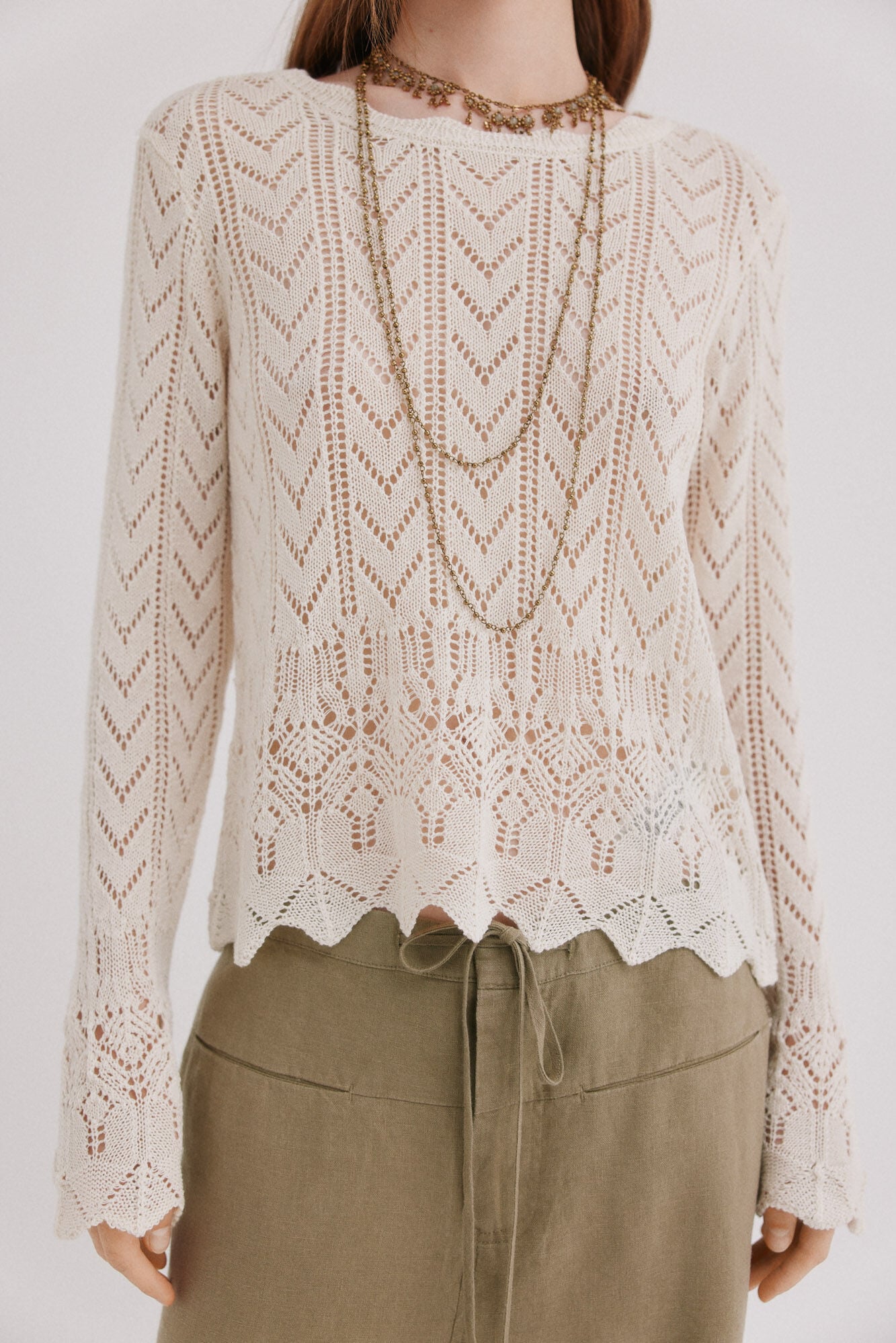 Hoss Intropia Ivy. Jersey calado