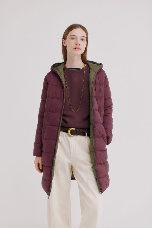 Hoss Intropia Dorothy. Casaco revers&iacute;vel Khaki