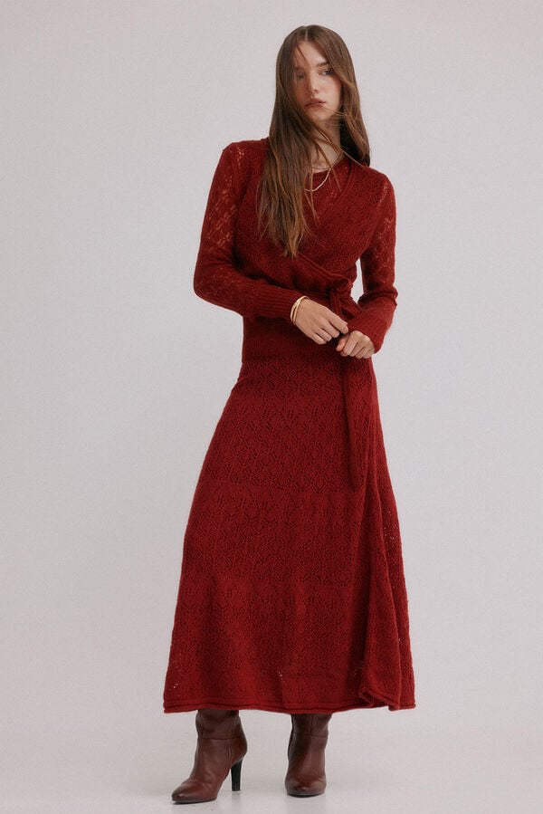 Hoss Intropia Rossie. Saia saia Vermelho