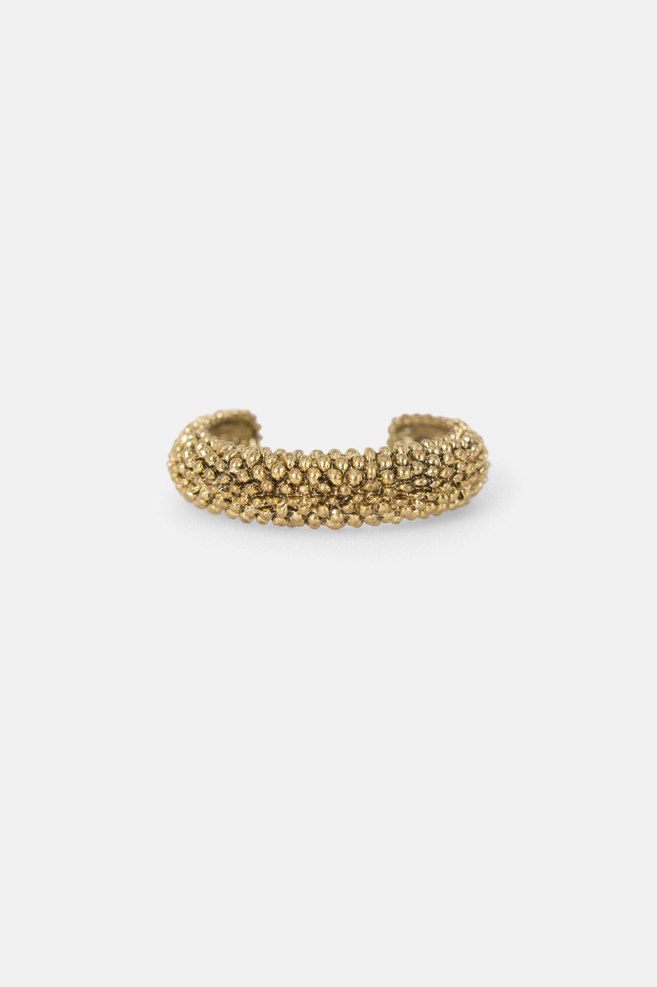 Hoss Intropia Lina. Brazalete dorado ba&ntilde;ado en oro