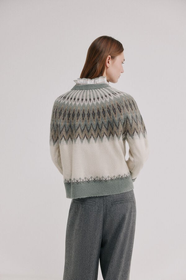 Hoss Intropia Isabet.Jersey de punto Estampado azul