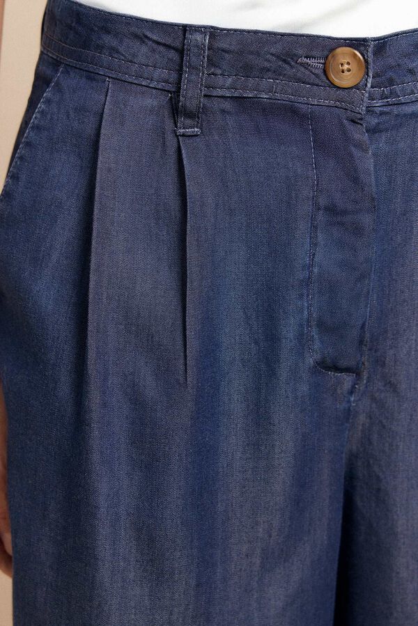 Hoss Intropia Bermuda fluída  Azul