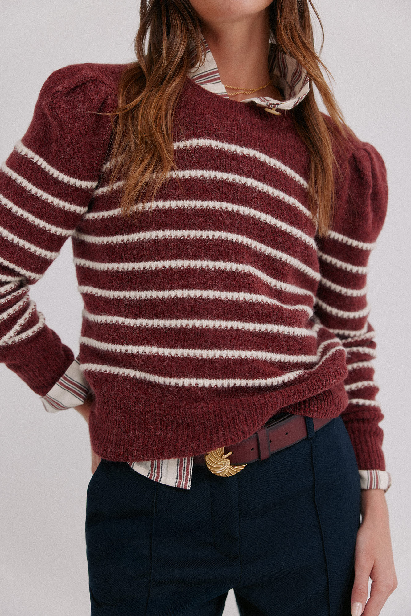 Hoss Intropia Ninnette. Jersey a rayas