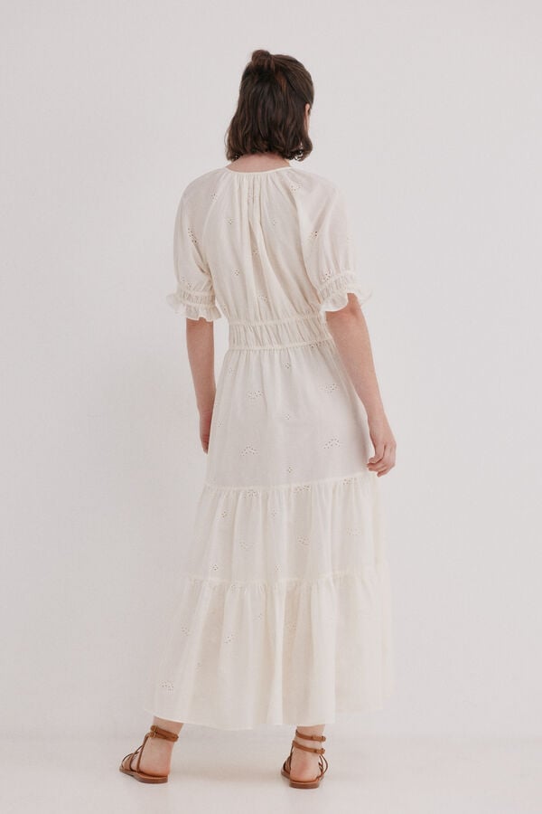 Hoss Intropia Alana. Vestido midi Branco