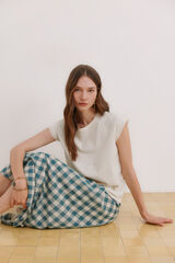 Hoss Intropia Momo. Camiseta lavada Beige