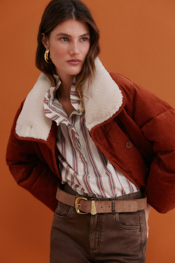 Hoss Intropia Debra. Desportiva acolchoado Laranja