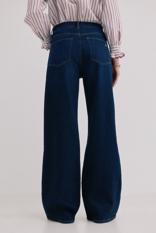 Hoss Intropia Bahiana. Jeans de perna larga Azul
