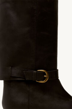 Hoss Intropia Marcela. Botas altas pele Preto