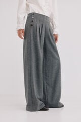 Hoss Intropia Phebe.Cal&ccedil;a com bot&otilde;es Castanho