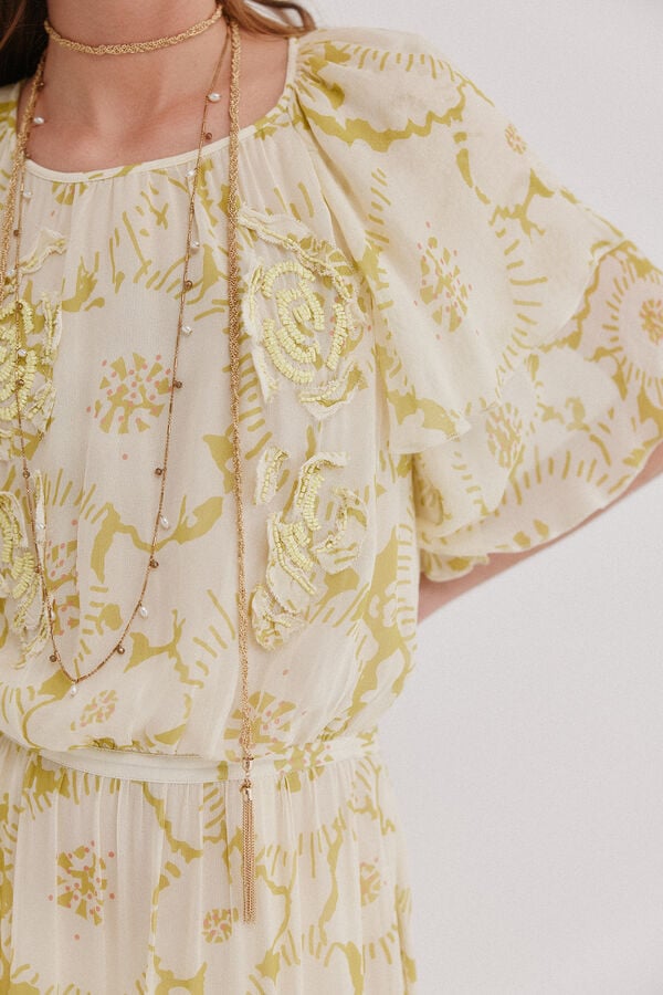 Hoss Intropia Alisha. Vestido comprido fluido Multicolorido