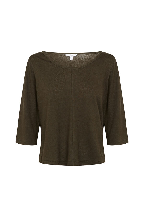 Hoss Intropia Mona. T-shirt gola redonda Verde