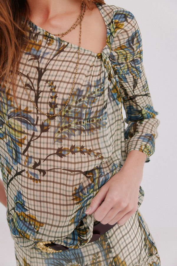 Hoss Intropia Cianna. Blusa estampada Multicolor